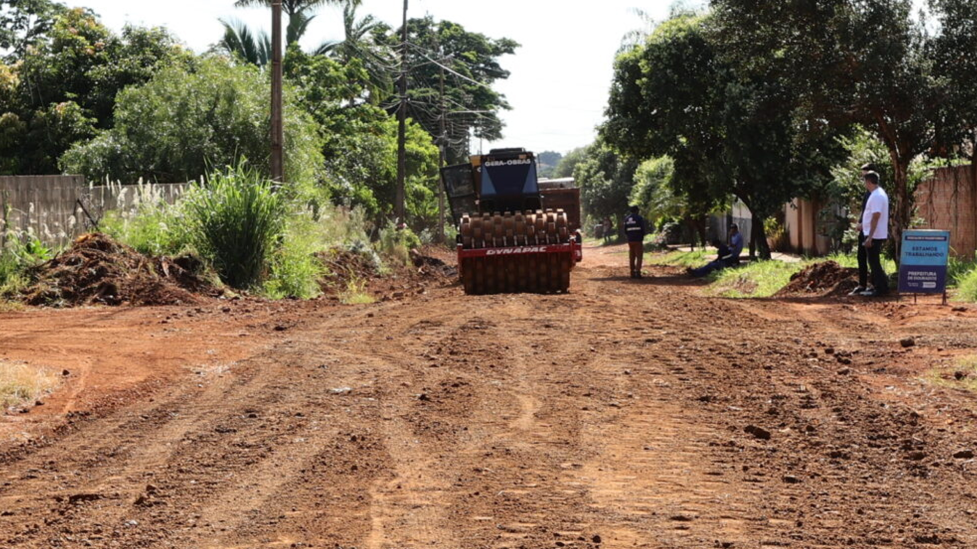 Prefeitura de Dourados entra na reta final das obras de cascalhamento na Campina Verde